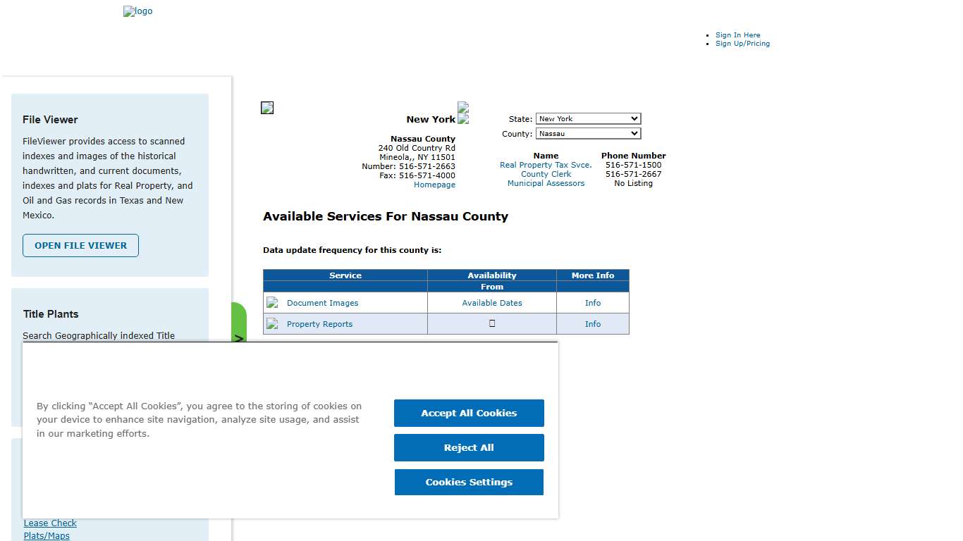 Search Nassau County Public Property Records Online | CourthouseDirect.com