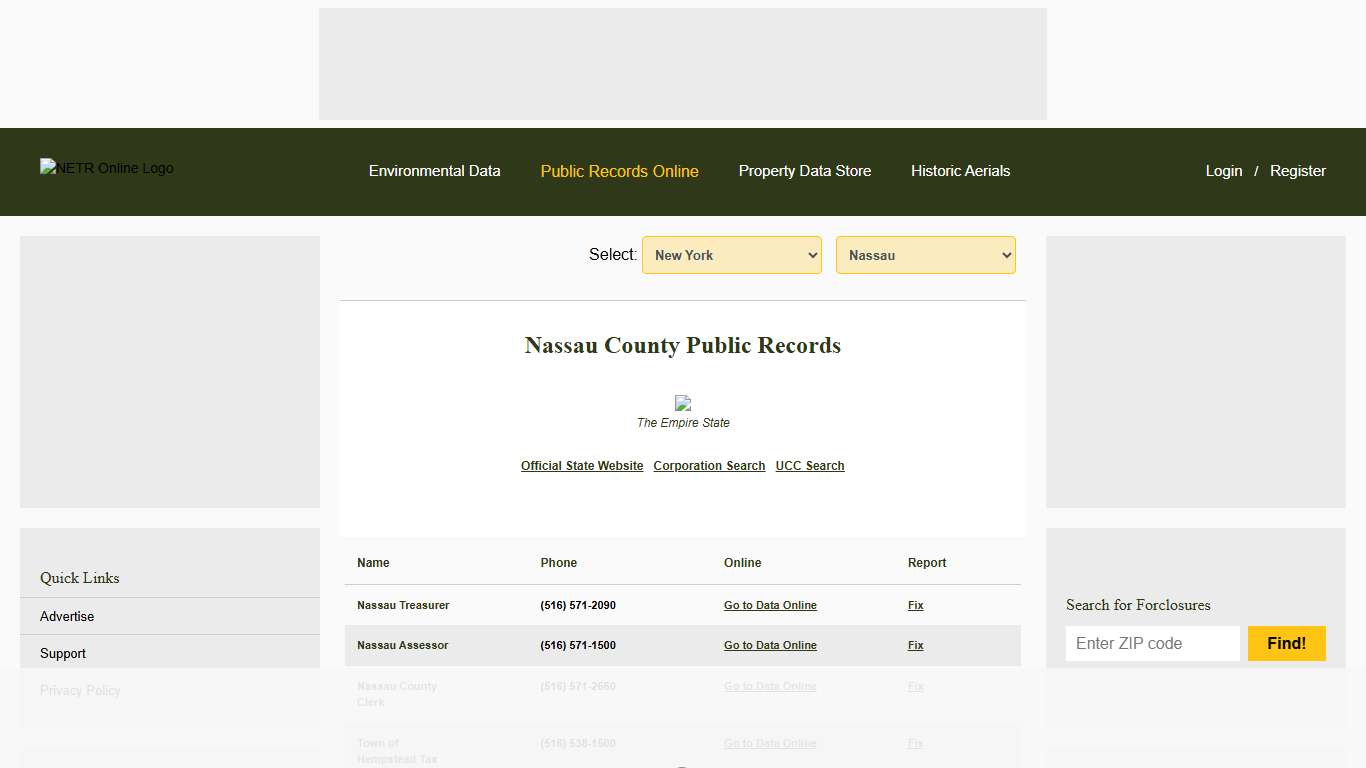 NETR Online • Nassau • Nassau Public Records, Search Nassau Records, Nassau Property Tax, New York Property Search, New York Assessor